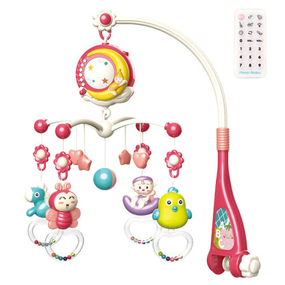 Remote-Control Baby Crib Mobile with Music, Lights and Projection