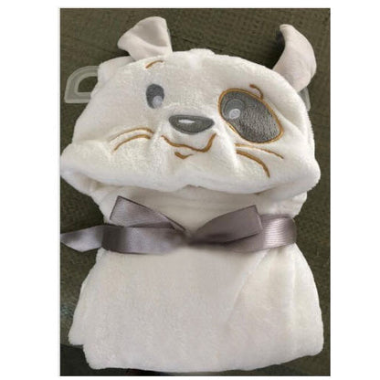 Plush Baby Hooded Bath Towel – Snuggly Bathrobe for Infants & Toddlers