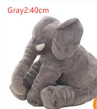 2-in-1 Elephant Plush Pillow – Cuddle Toy & Baby Sleep Support