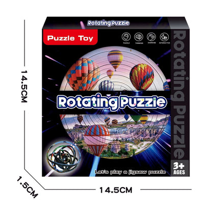 Rotating MindTwist 3D Puzzle – Dual-Sided Decompression Toy