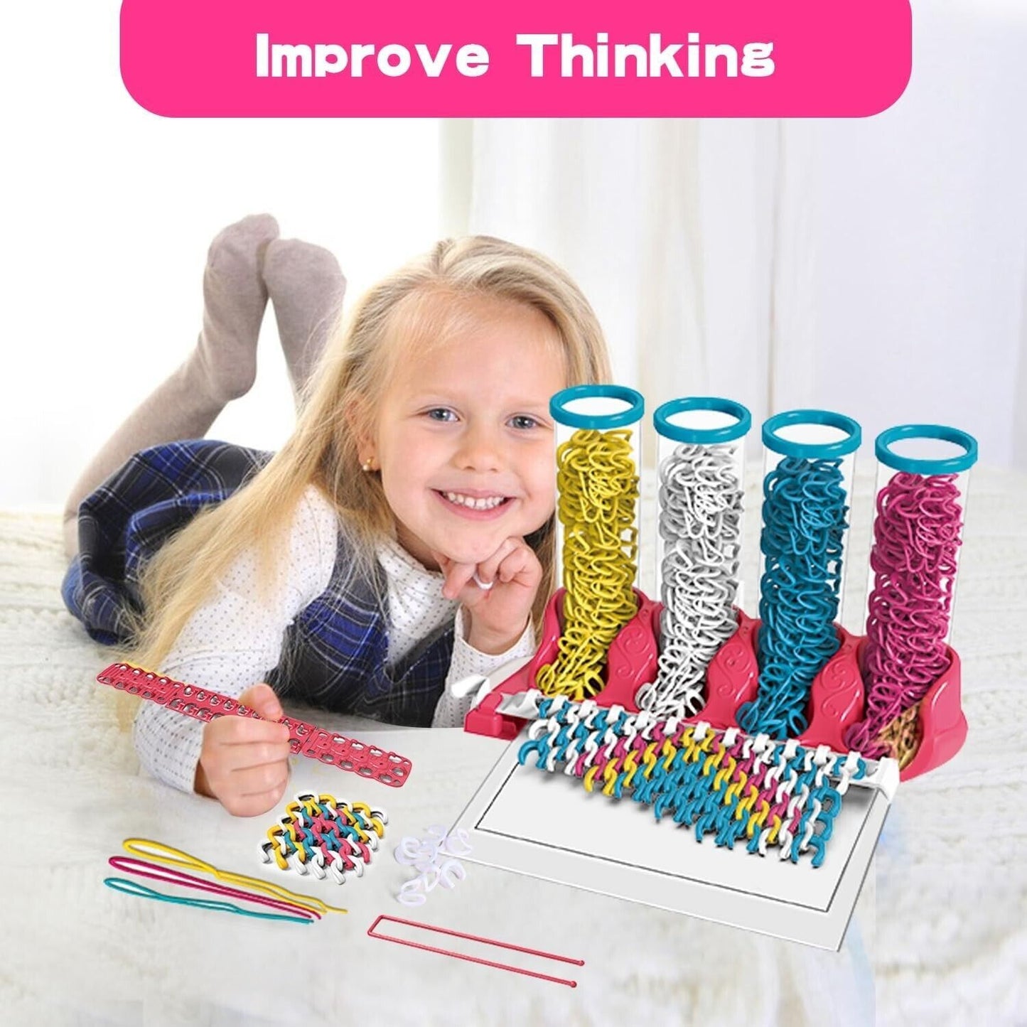 DIY Weaving Kit – Creative Puzzle Toy for Kids