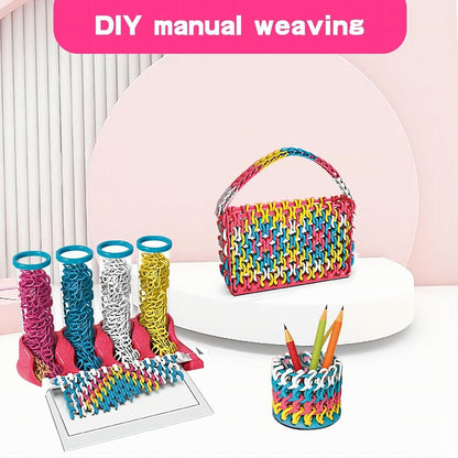 DIY Weaving Kit – Creative Puzzle Toy for Kids