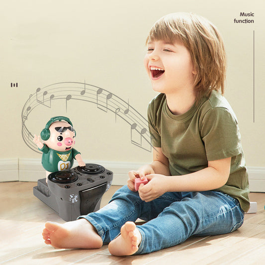 DJing Piggy Electric Toy – Viral Baby Favorite