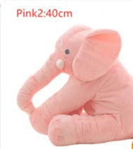 2-in-1 Elephant Plush Pillow – Cuddle Toy & Baby Sleep Support