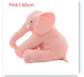 2-in-1 Elephant Plush Pillow – Cuddle Toy & Baby Sleep Support