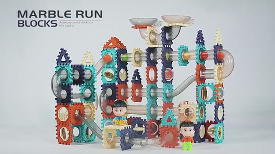 Color Window Building Blocks Sliding Beads Transpa