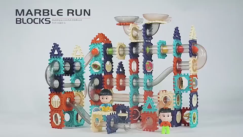 Color Window Building Blocks Sliding Beads Transpa